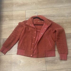 Zella Sherpa bomber jacket